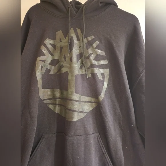 Timberland mens hoody xl camo/black nwot - Picture 1 of 3